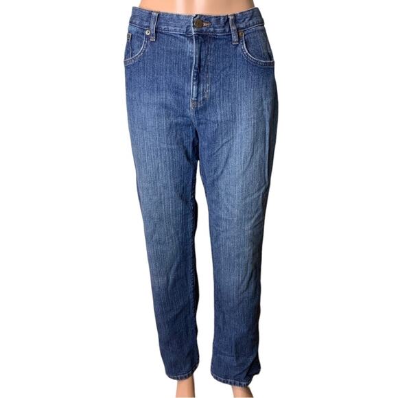 Lauren Jeans Co. Green Label Classic Straight Jeans Size 12 - Picture 1 of 5